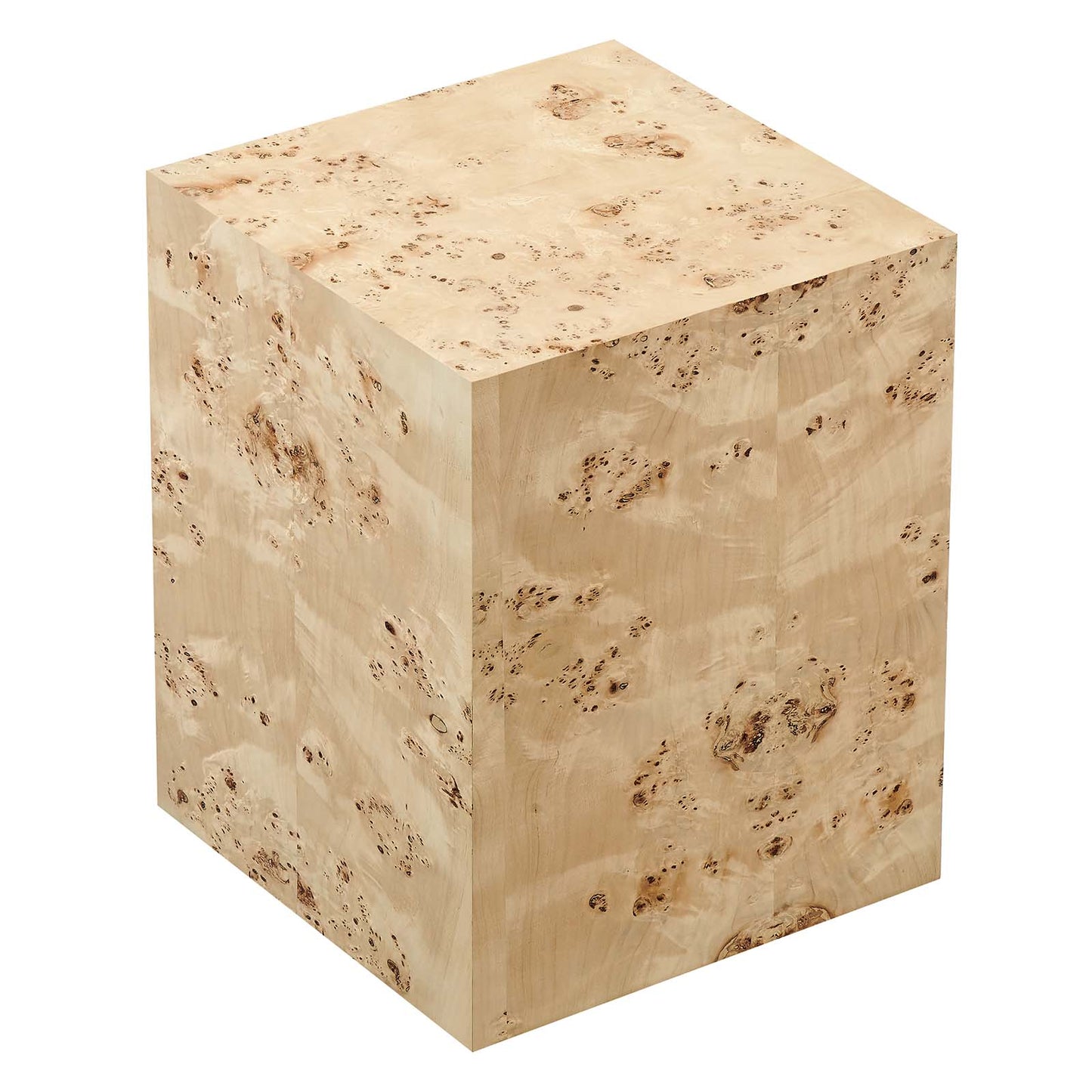 Cosmos 16" Square Burl Wood Side Table By Modway - EEI-6273 | Side Tables | Modishstore - 11