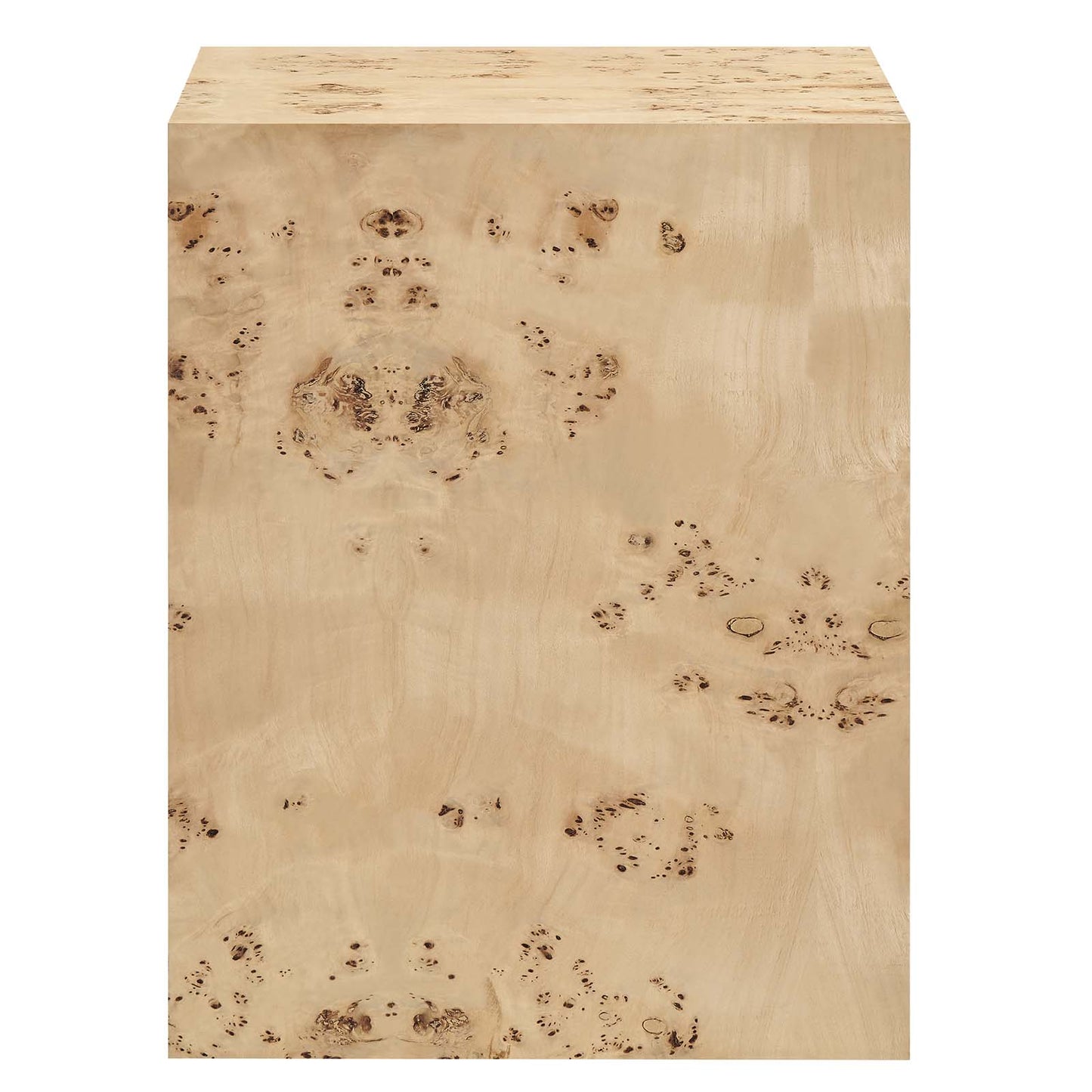 Cosmos 16" Square Burl Wood Side Table By Modway - EEI-6273 | Side Tables | Modishstore - 12