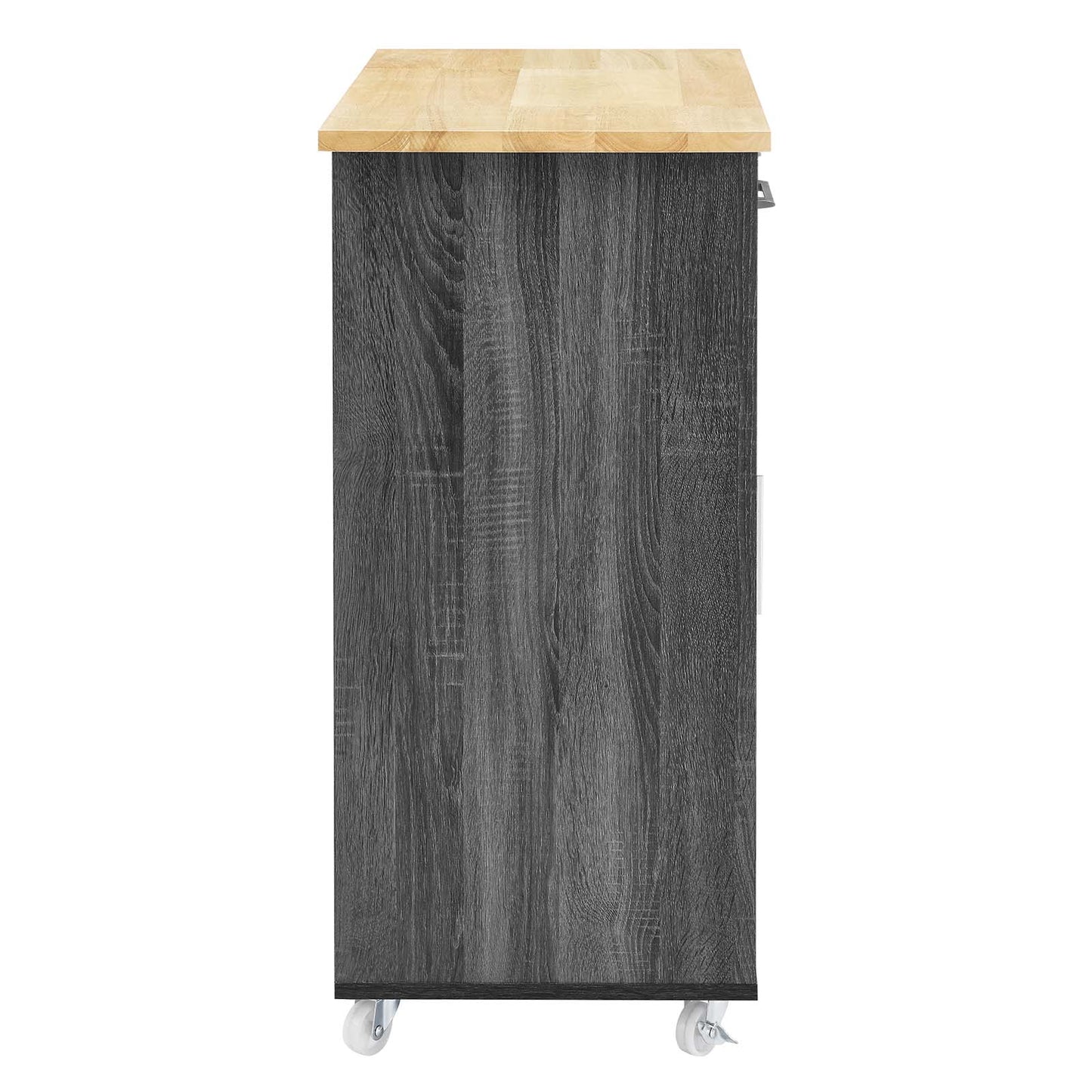 Culinary Kitchen Cart With Towel Bar By Modway - EEI-6275 | Kitchen Carts | Modishstore - 3