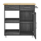 Culinary Kitchen Cart With Towel Bar By Modway - EEI-6275 | Kitchen Carts | Modishstore - 6