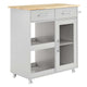 Culinary Kitchen Cart With Towel Bar By Modway - EEI-6275 | Kitchen Carts | Modishstore - 13