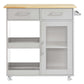Culinary Kitchen Cart With Towel Bar By Modway - EEI-6275 | Kitchen Carts | Modishstore - 16