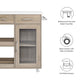 Culinary Kitchen Cart With Towel Bar By Modway - EEI-6275 | Kitchen Carts | Modishstore - 33
