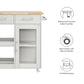 Culinary Kitchen Cart With Towel Bar By Modway - EEI-6275 | Kitchen Carts | Modishstore - 44