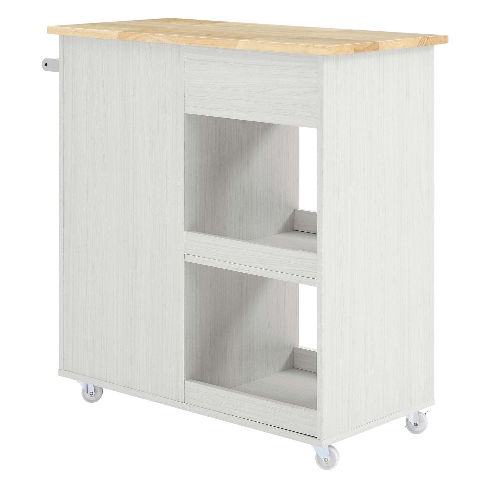 Culinary Kitchen Cart With Towel Bar By Modway - EEI-6275 | Kitchen Carts | Modishstore - 37