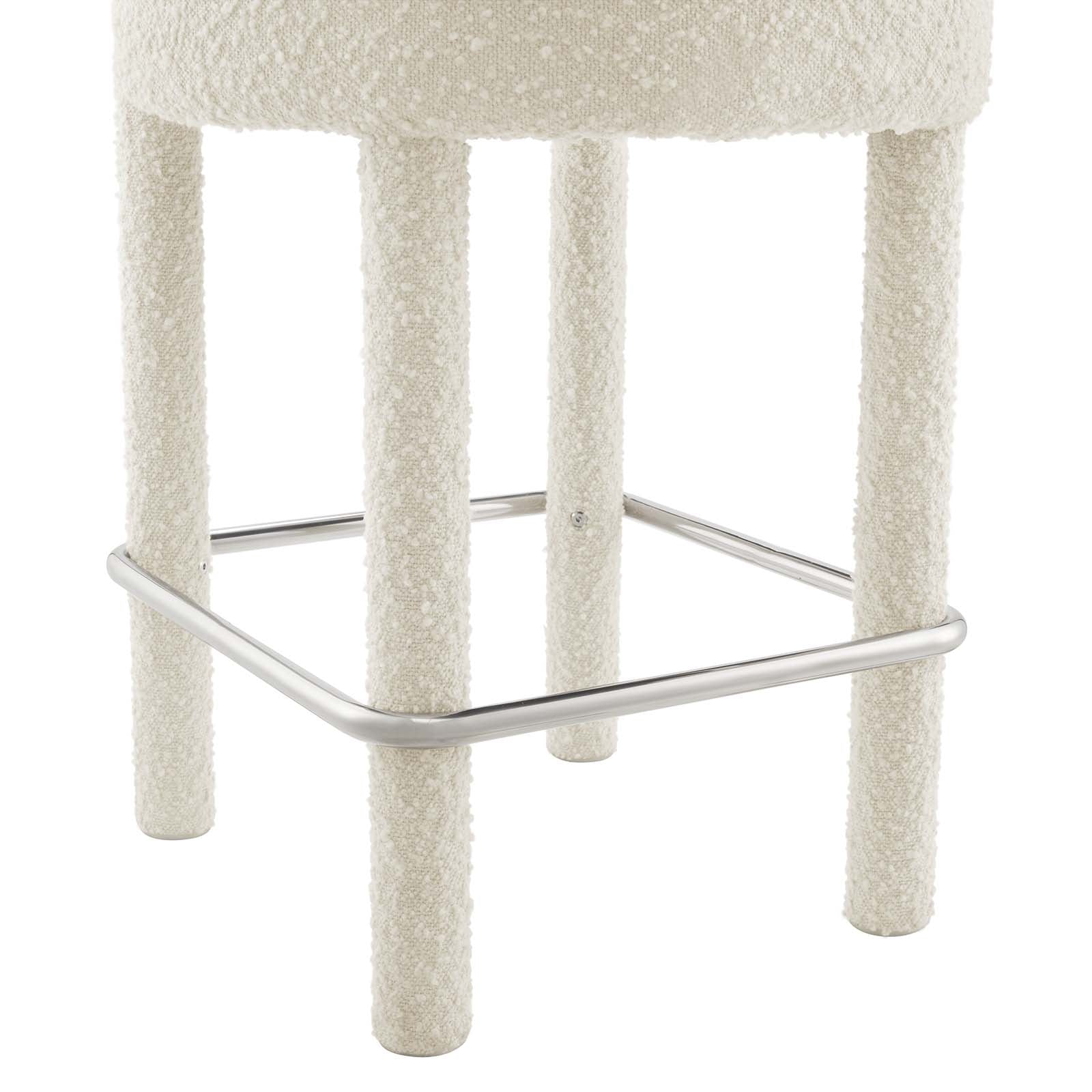 Toulouse Boucle Fabric Counter Stool By Modway - EEI-6383 | Counter Stools | Modishstore - 14
