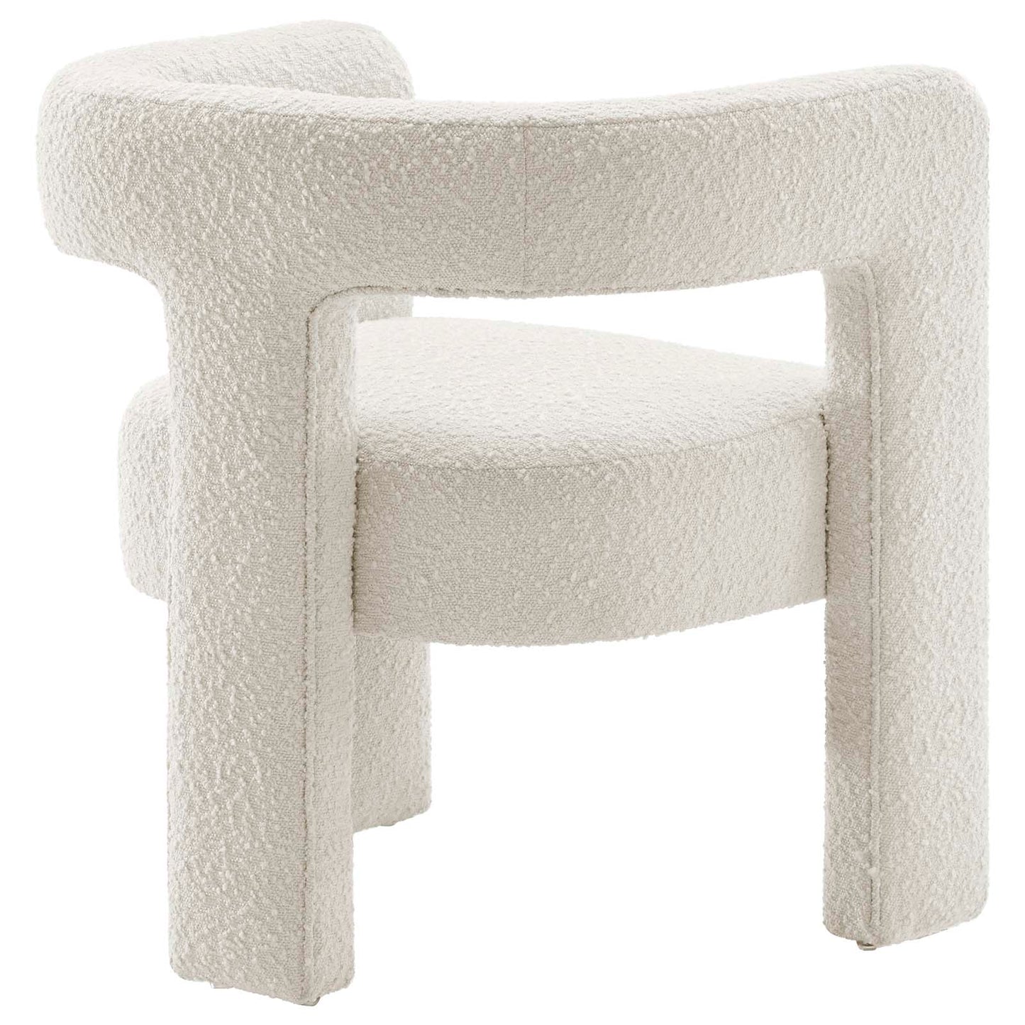 Kayla Boucle Upholstered Armchair By Modway - EEI-6479 | Armchairs | Modishstore - 12