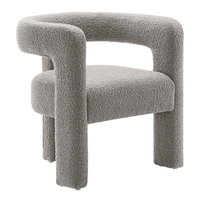 Kayla Boucle Upholstered Armchair By Modway - EEI-6479 | Armchairs | Modishstore - 18