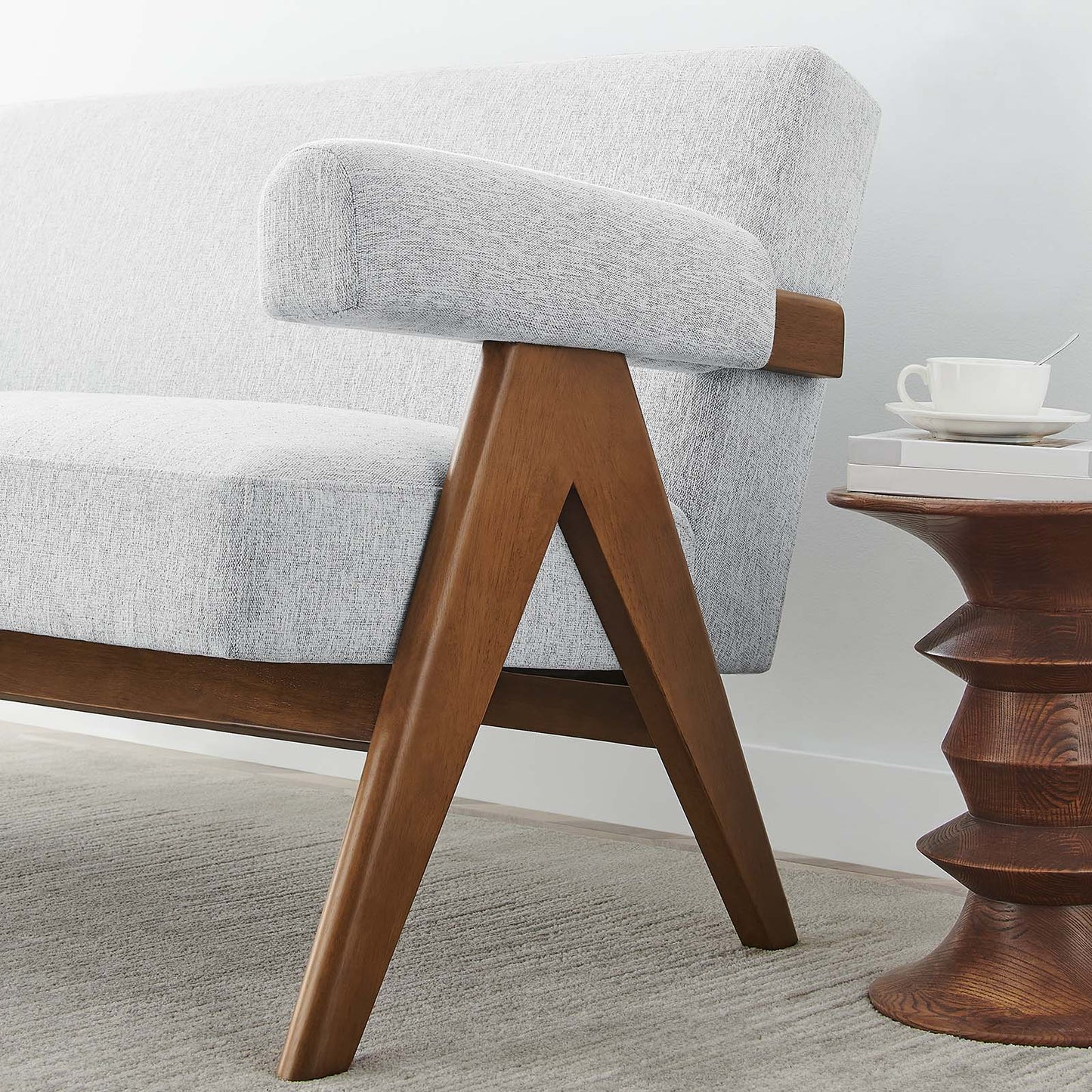 Lyra Fabric Loveseat By Modway - EEI-6505 | Loveseats | Modishstore - 32