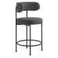 Albie Boucle Fabric Counter Stools - Set of 2 By Modway - EEI-6518 | Counter Stools | Modway