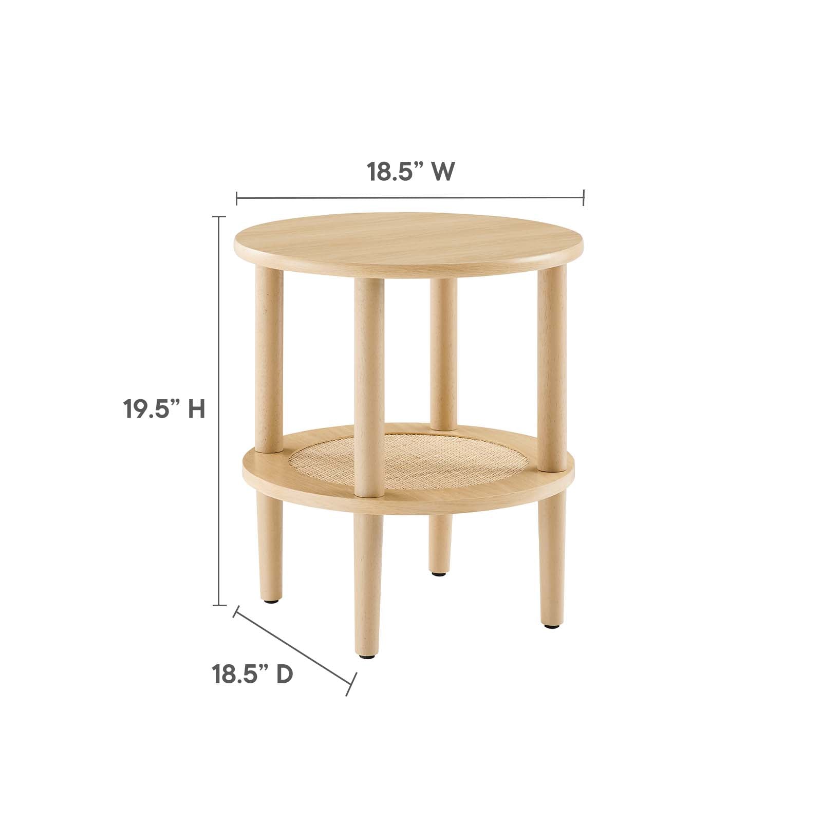 Torus Round Side Table By Modway - EEI-6527 | Side Tables | Modishstore - 6