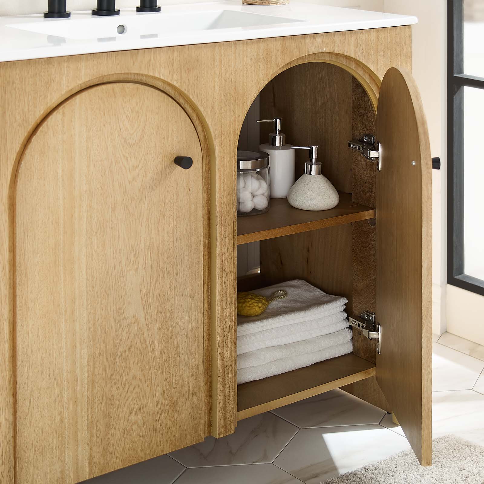 Appia 36" Bathroom Vanity Cabinet (Sink Basin Not Included) By Modway - EEI-6540 | Bathroom Accessories | Modishstore - 3