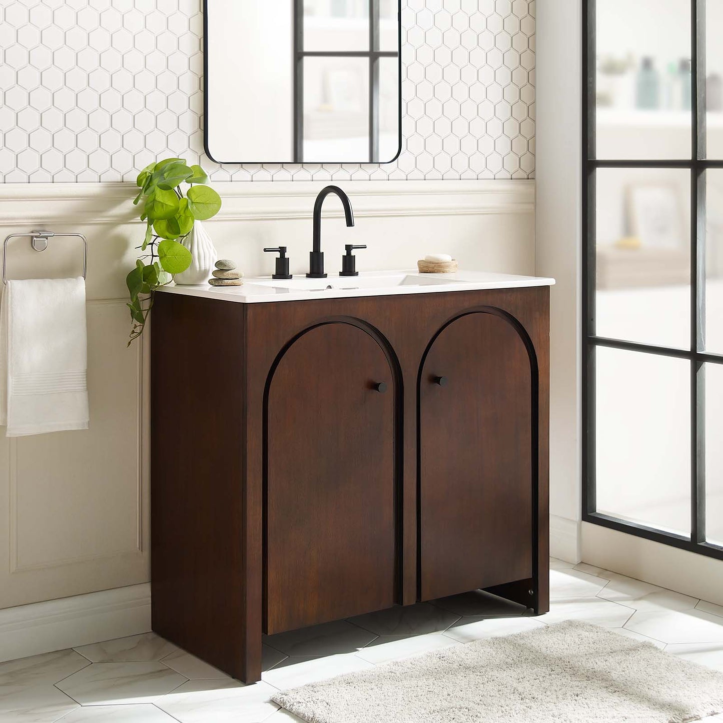 Appia 36" Bathroom Vanity Cabinet (Sink Basin Not Included) By Modway - EEI-6540 | Bathroom Accessories | Modishstore - 13