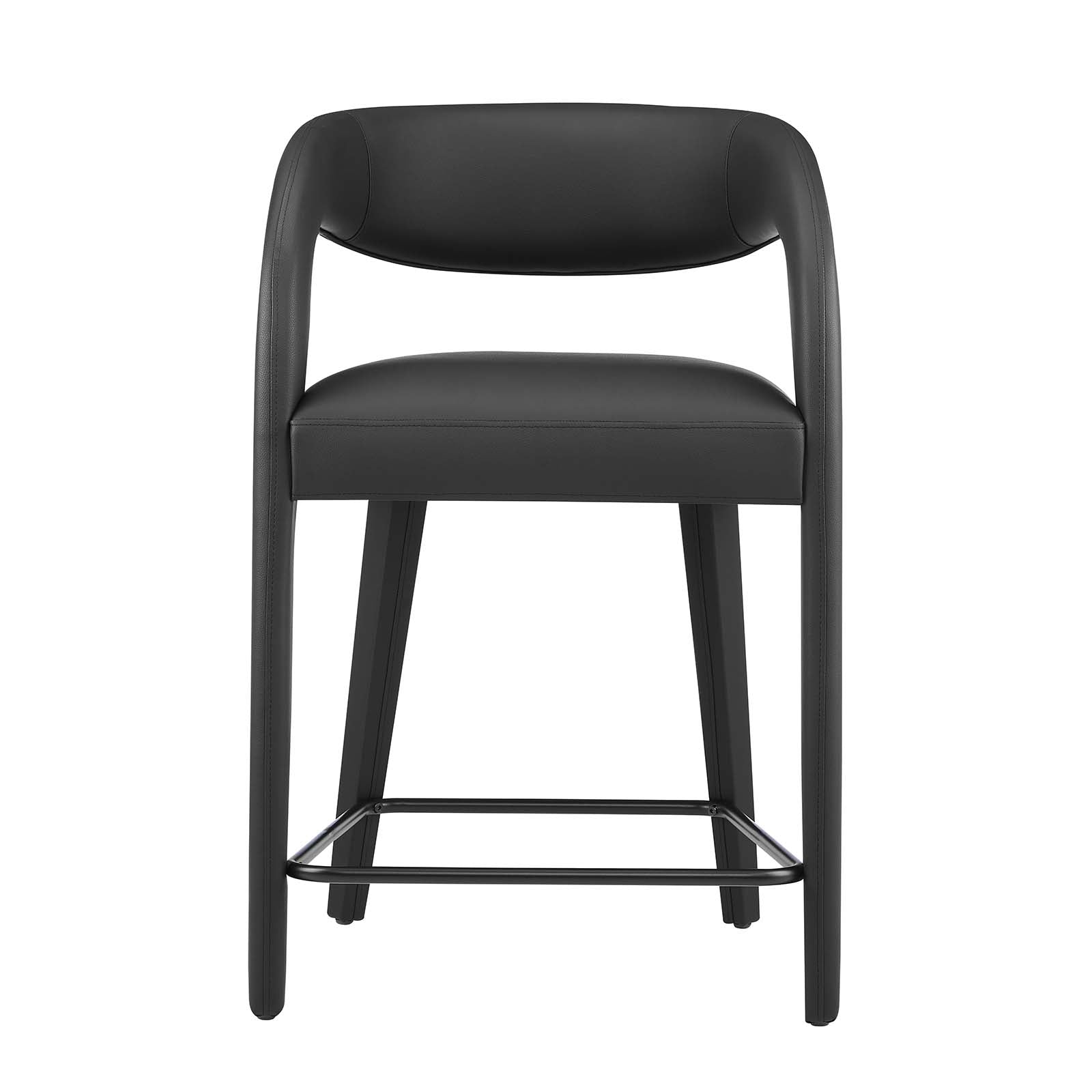 Pinnacle Vegan Leather Counter Stool Set of Two By Modway - EEI-6564 | Counter Stools | Modway - 5