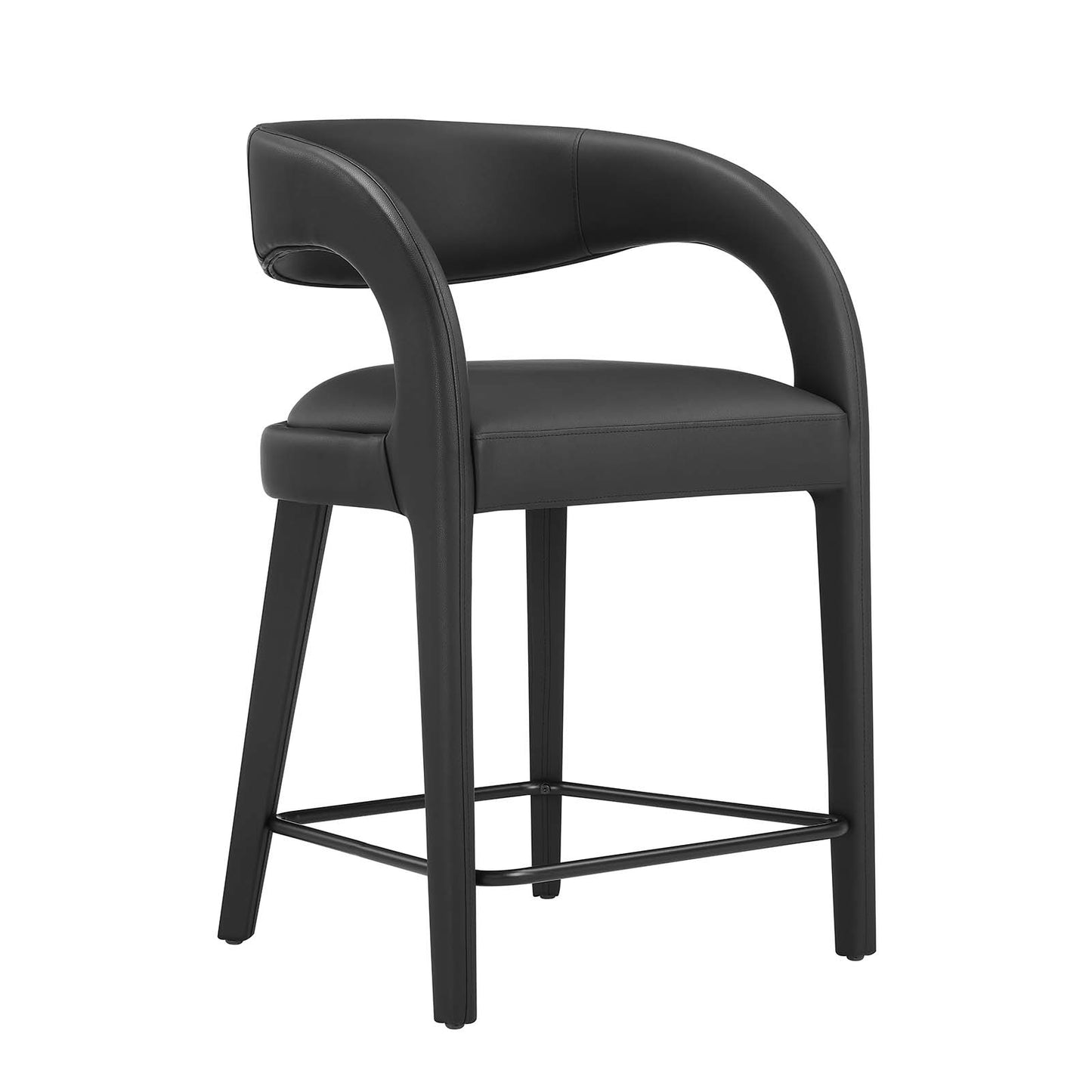 Pinnacle Vegan Leather Counter Stool Set of Two By Modway - EEI-6564 | Counter Stools | Modway - 7