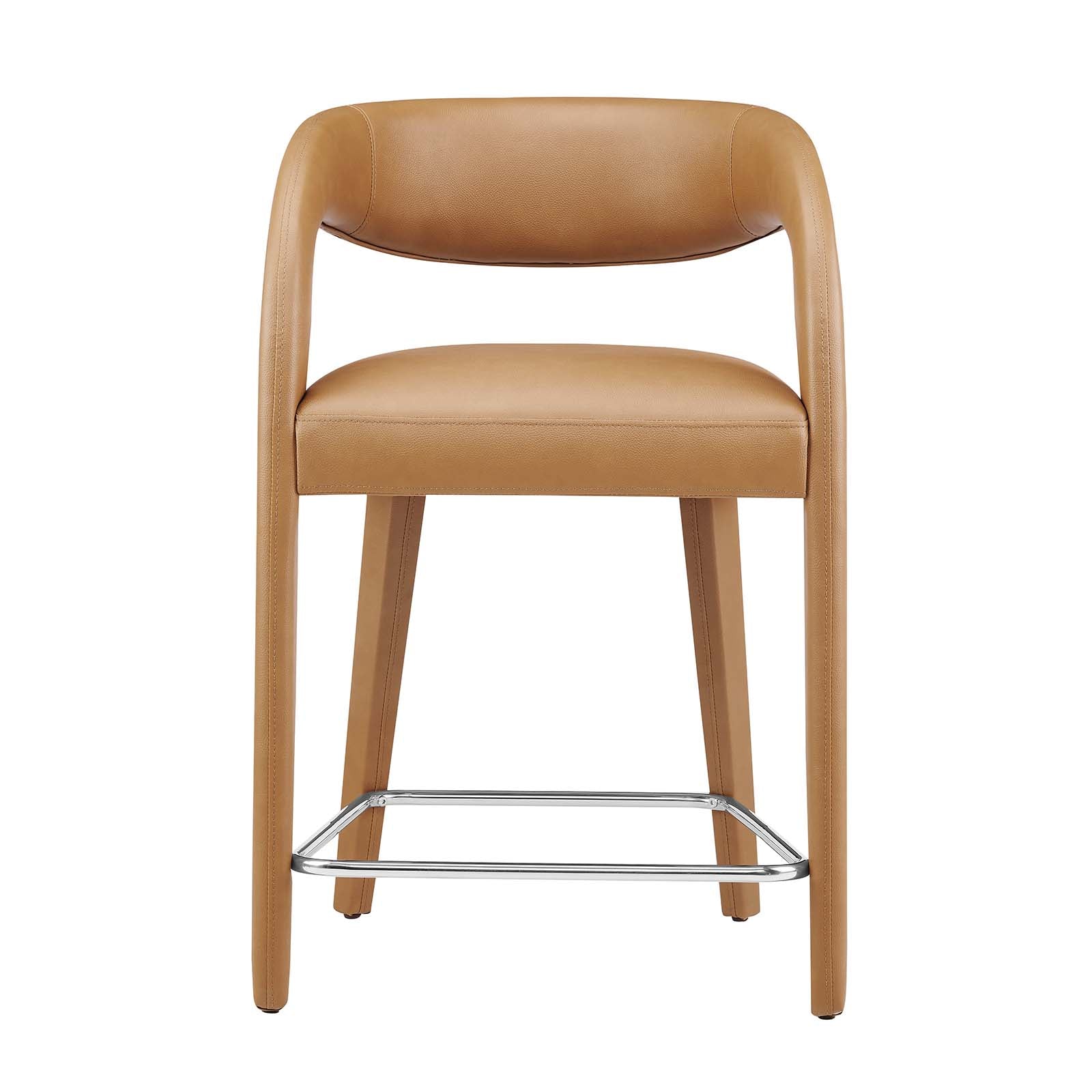 Pinnacle Vegan Leather Counter Stool Set of Two By Modway - EEI-6564 | Counter Stools | Modway - 14