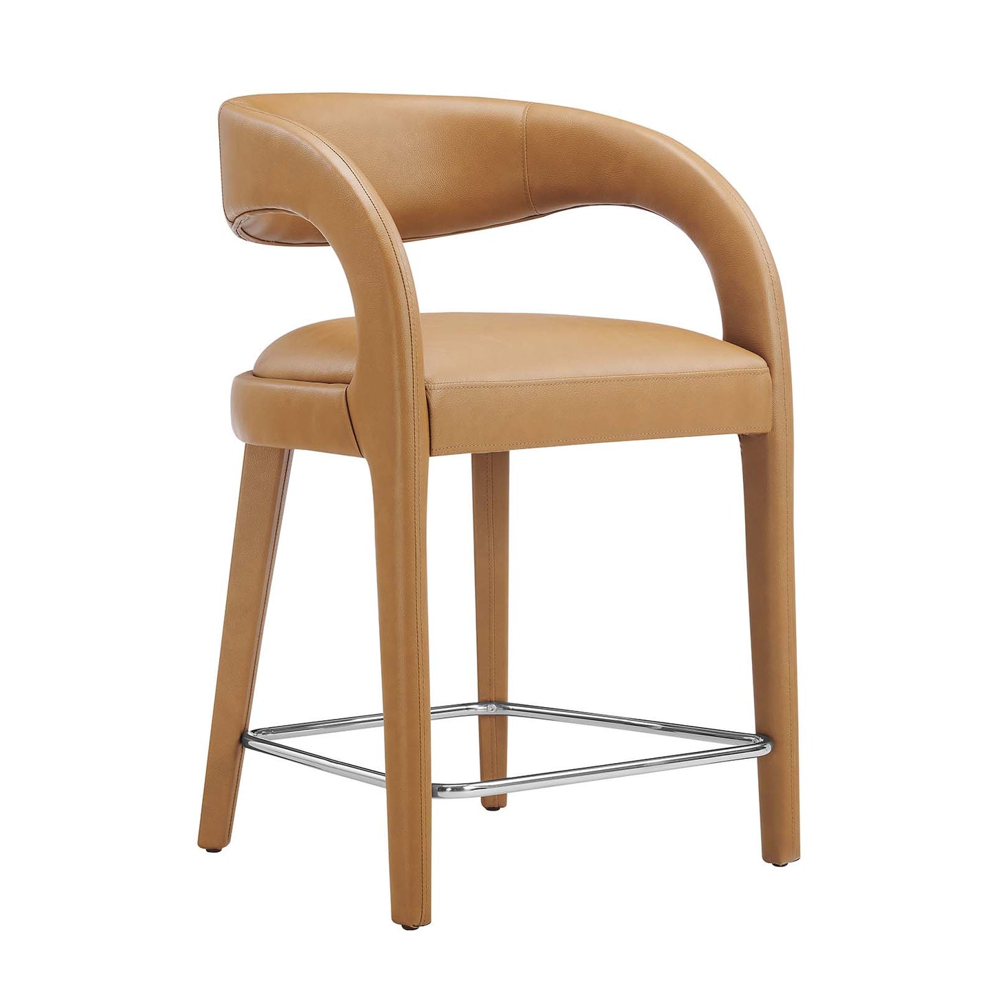 Pinnacle Vegan Leather Counter Stool Set of Two By Modway - EEI-6564 | Counter Stools | Modway - 16
