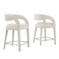 Pinnacle Boucle Upholstered Counter Stool Set of Two By Modway - EEI-6565 | Counter Stools | Modway - 10
