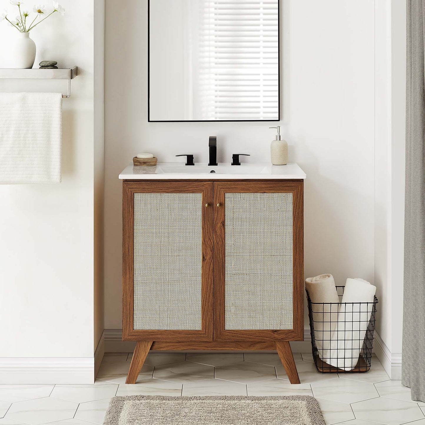 Soma 30” Bathroom Vanity Cabinet (Sink Basin Not Included) By Modway - EEI-6587 | Bathroom Accessories | Modishstore - 19