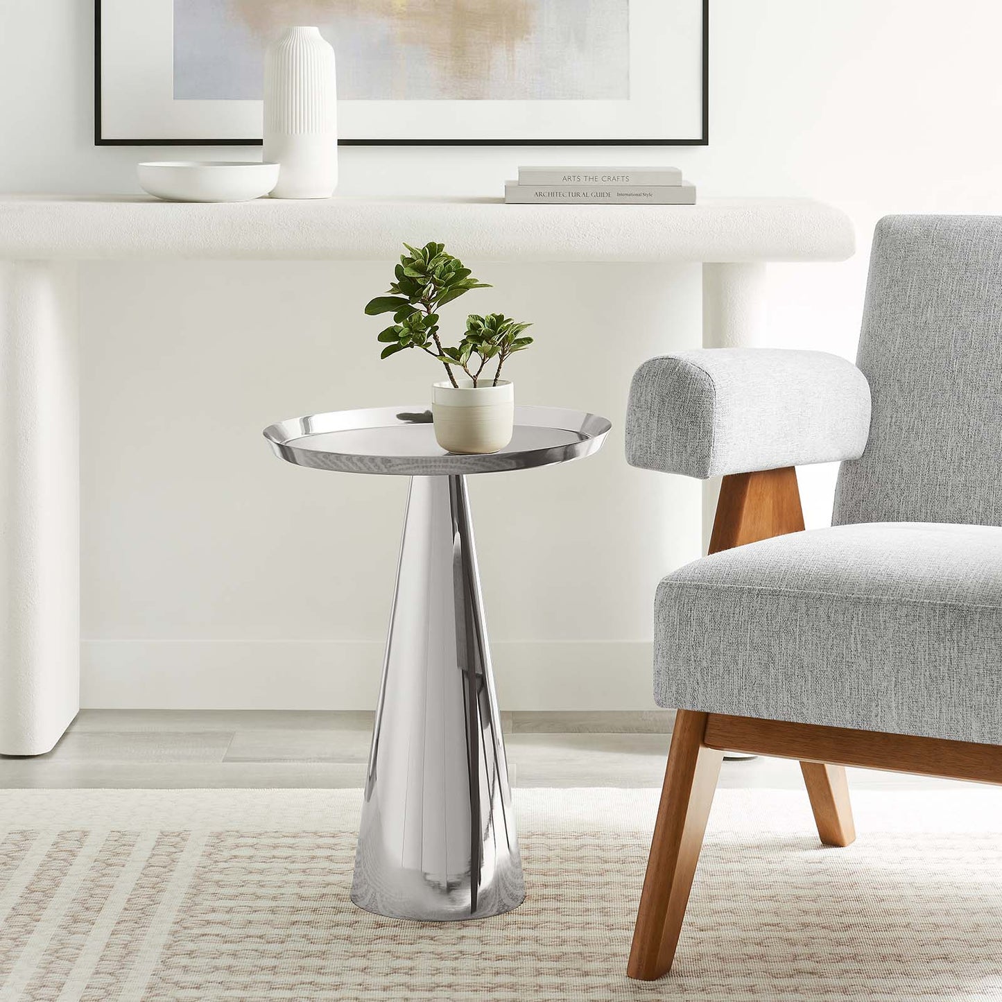 Maren Round Side Table By Modway - EEI-6608 | Side Tables | Modishstore - 27