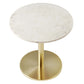 Viva Round White Marble Side Table By Modway - EEI-6609 | Side Tables | Modishstore - 3