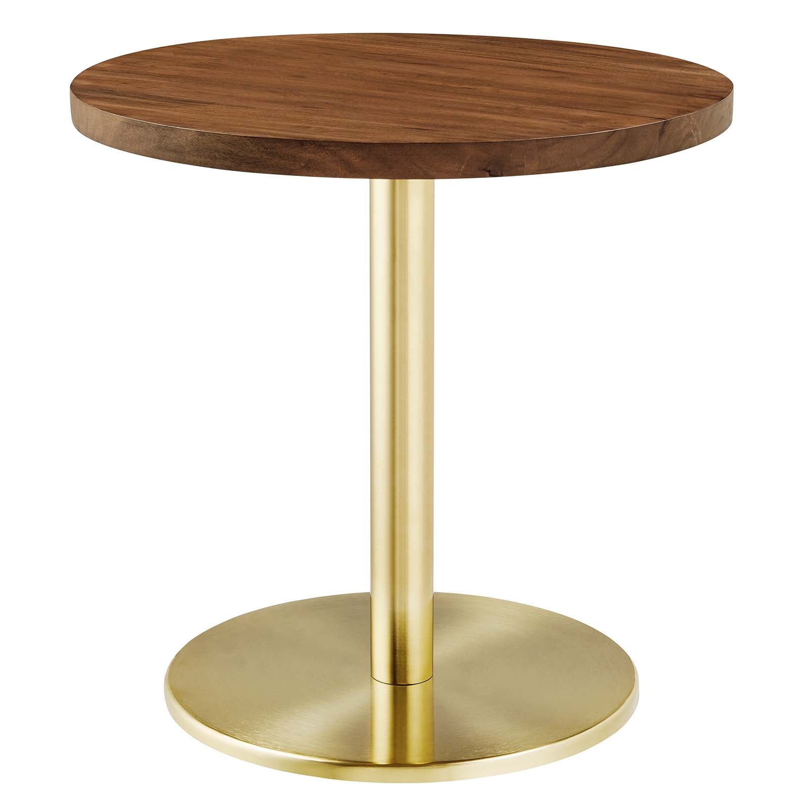 Viva Round Acacia Wood Side Table By Modway - EEI-6610 | Side Tables | Modishstore - 9