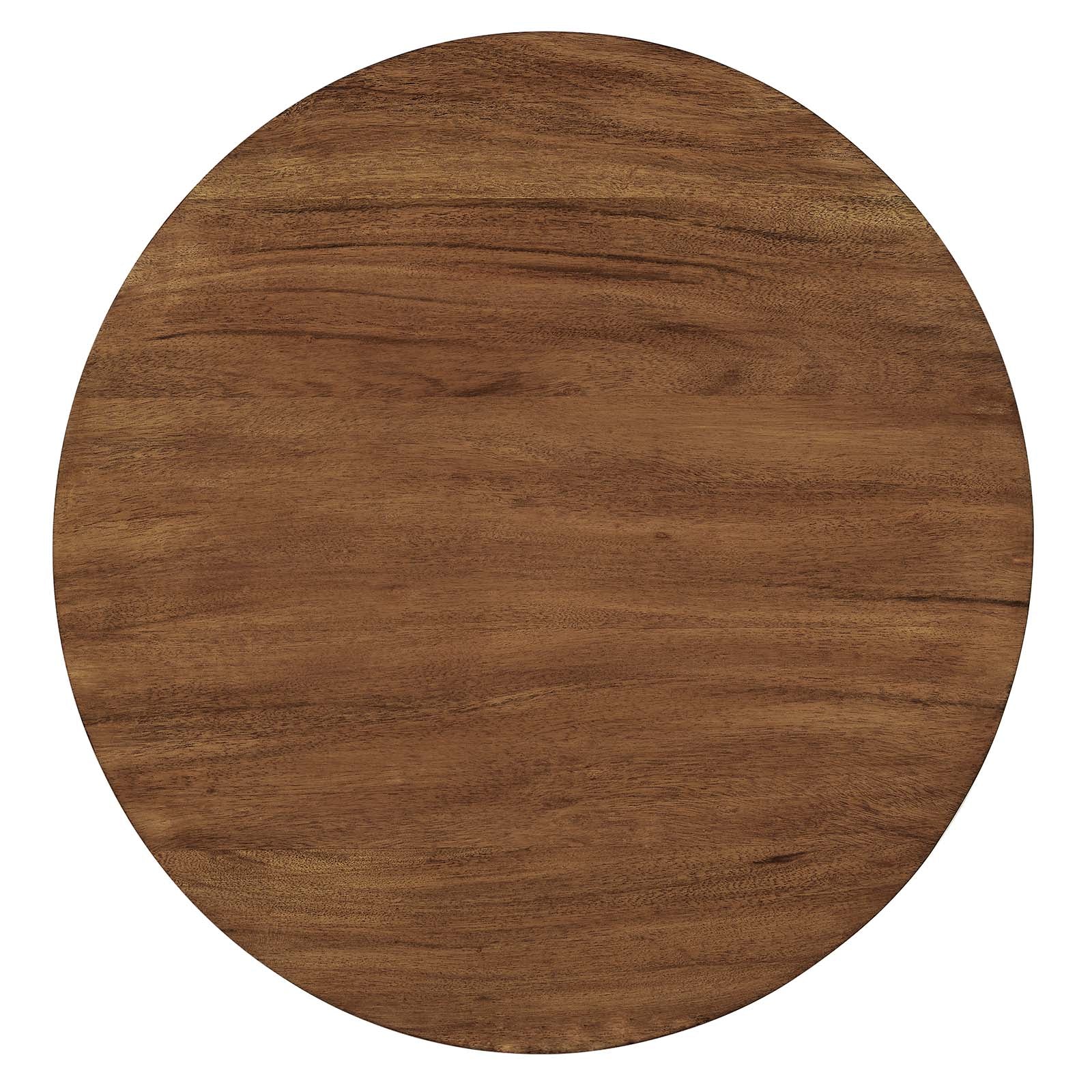 Viva Round Acacia Wood Side Table By Modway - EEI-6610 | Side Tables | Modishstore - 11