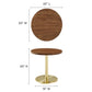 Viva Round Acacia Wood Side Table By Modway - EEI-6610 | Side Tables | Modishstore - 15