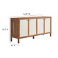 Capri 65" Wood Grain Sideboard Storage Cabinet By Modway - EEI-6616 | Cabinets | Modishstore - 7