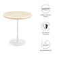 Lippa 20" Round Artificial Travertine  Side Table By Modway - EEI-6745 | Side Tables | Modishstore - 5