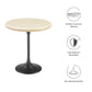 Lippa 20" Round Artificial Travertine  Side Table By Modway - EEI-6747 | Side Tables | Modishstore - 5