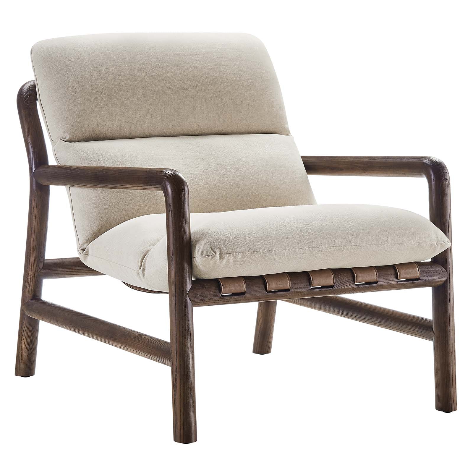 Paxton Wood Sling Chair By Modway - EEI-6766 | Accent Chairs | Modishstore - 2