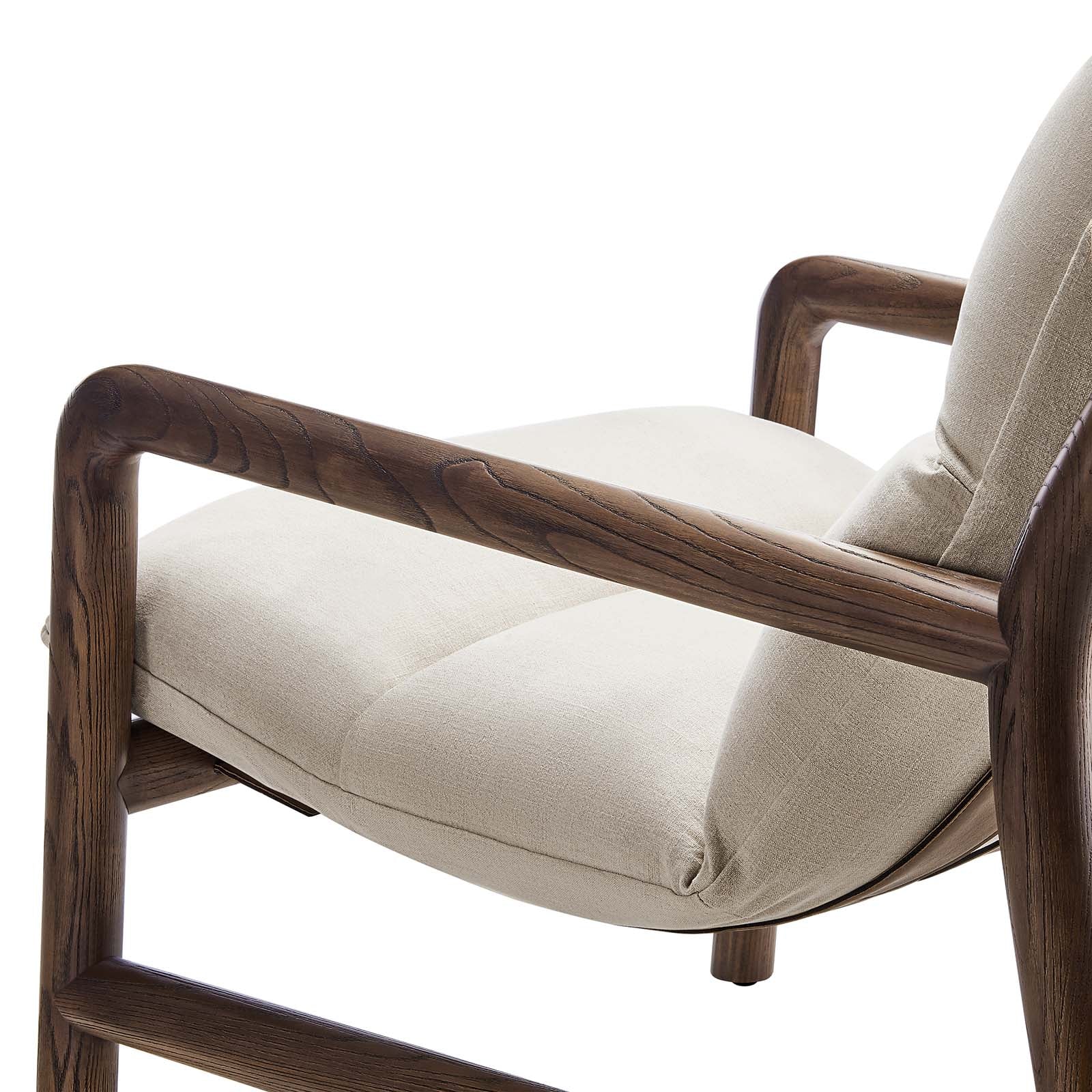 Paxton Wood Sling Chair By Modway - EEI-6766 | Accent Chairs | Modishstore - 6