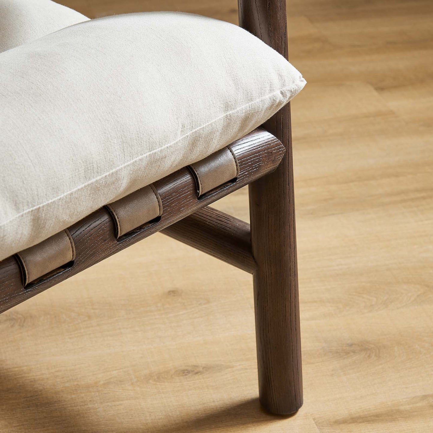 Paxton Wood Sling Chair By Modway - EEI-6766 | Accent Chairs | Modishstore - 9