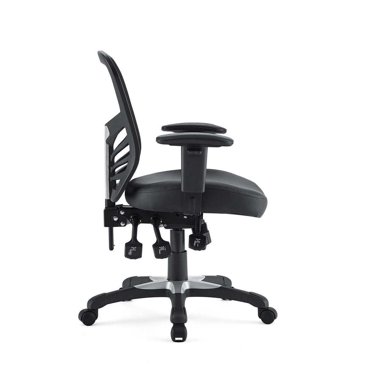Modway Articulate Vinyl Office Chair - Black - EEI-755 | Office Chairs | Modishstore - 7