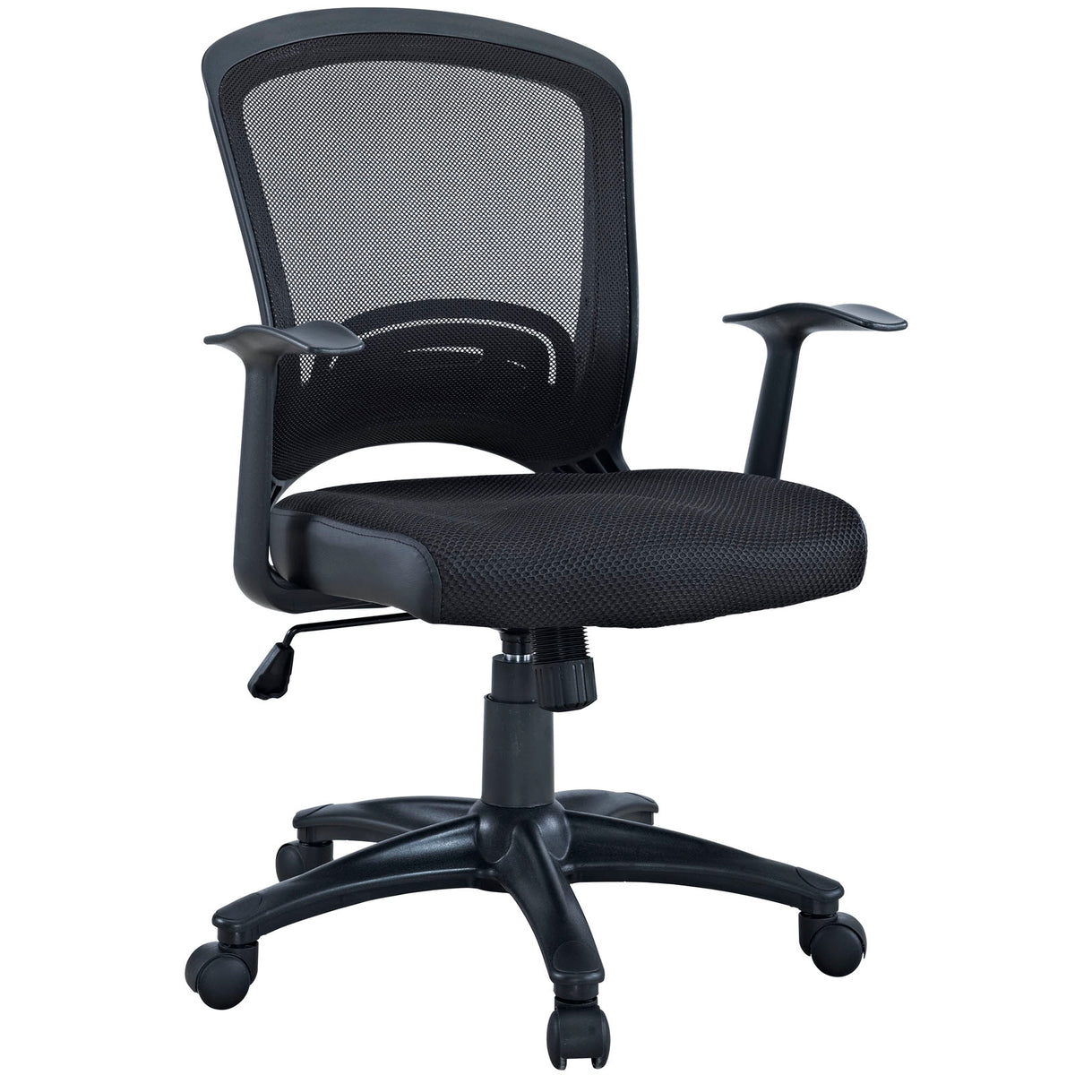 Modway Pulse Mesh Office Chair - Black - EEI-758 | Office Chairs | Modishstore - 4