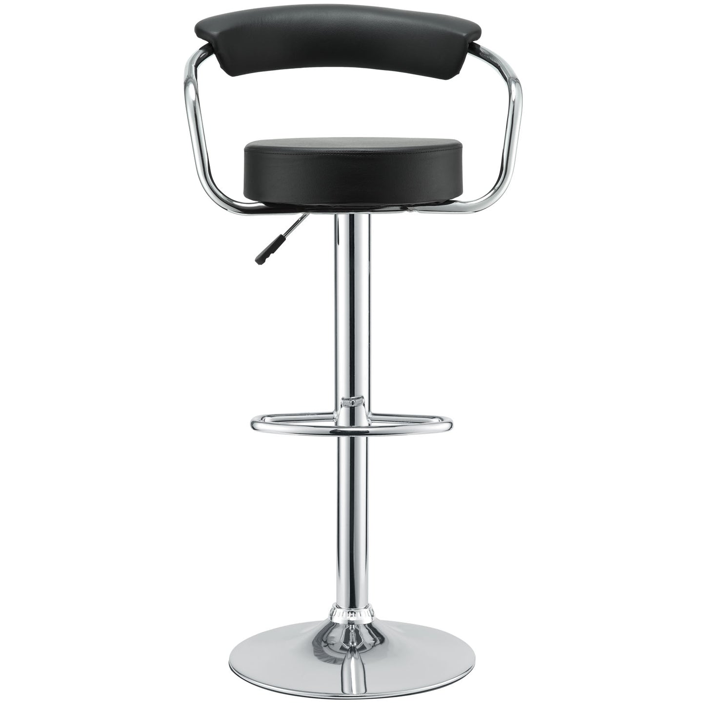 Modway Diner Bar Stool Set of 4 - Black - EEI-932 | Bar Stools | Modishstore - 6