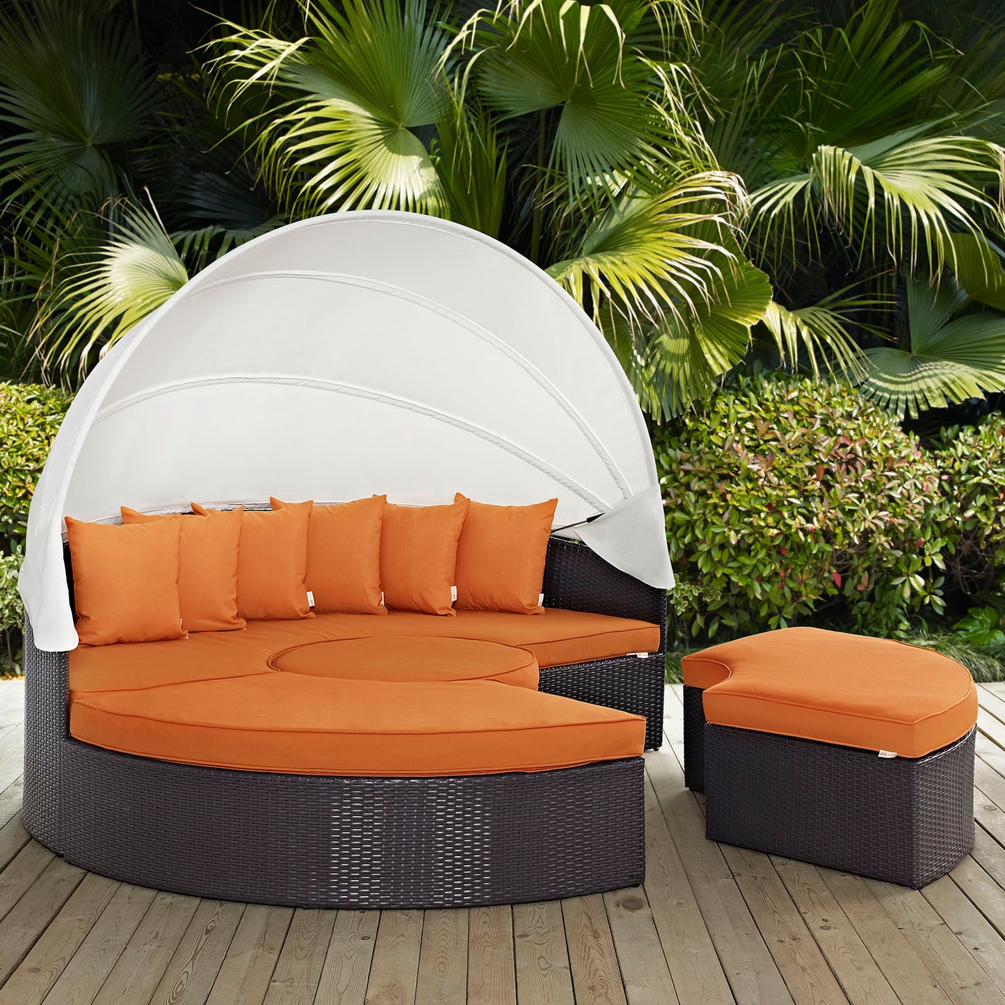 Modway Quest Canopy Outdoor Patio Daybed - EEI-983 | Outdoor Patio Daybed | Modishstore - 30