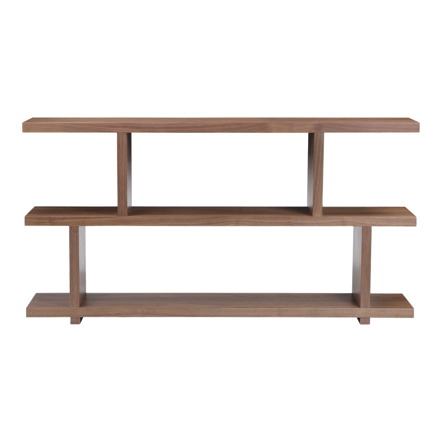 Miri Shelf Small Walnut By Moe's Home Collection | Wall Shelf | Modishstore - 1