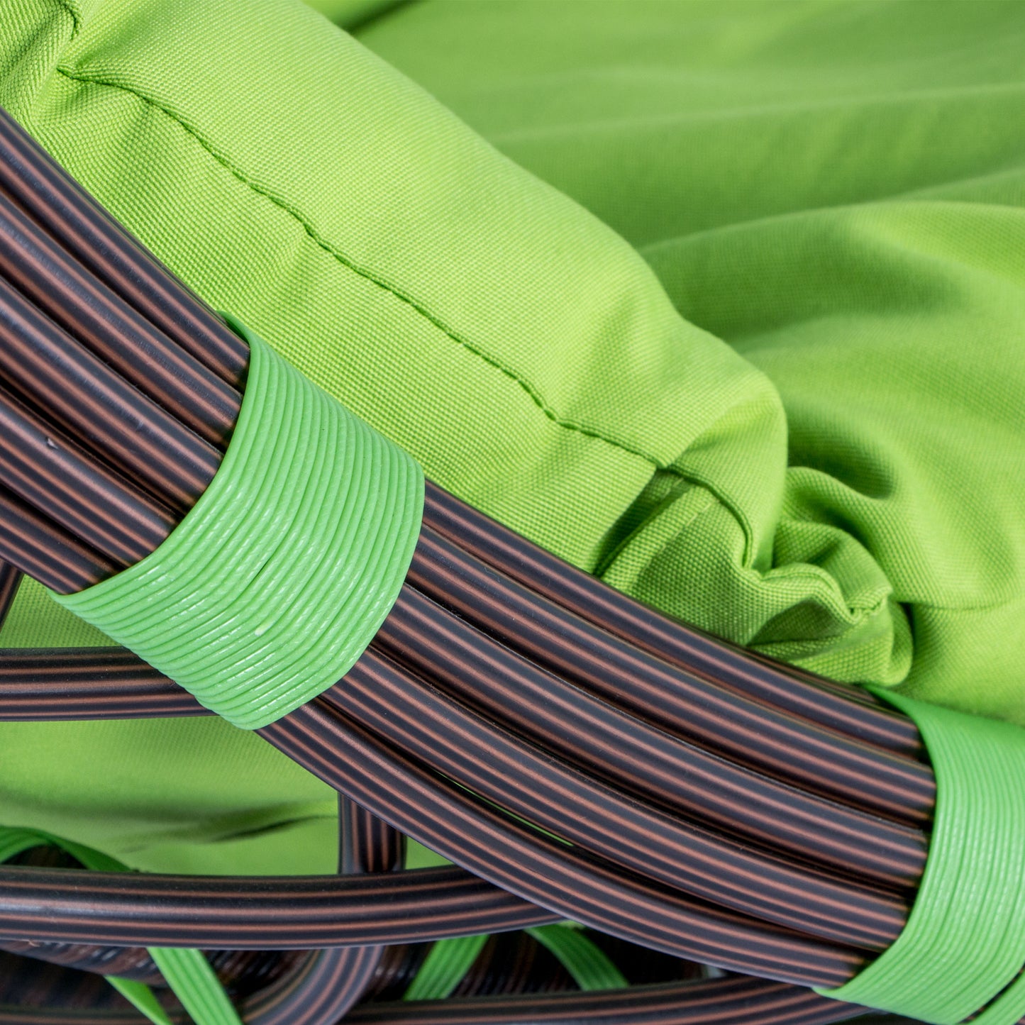 LeisureMod Wicker Hanging Egg Swing Chair Indoor Outdoor Use | Outdoor Porch Swings | Modishstore - 14