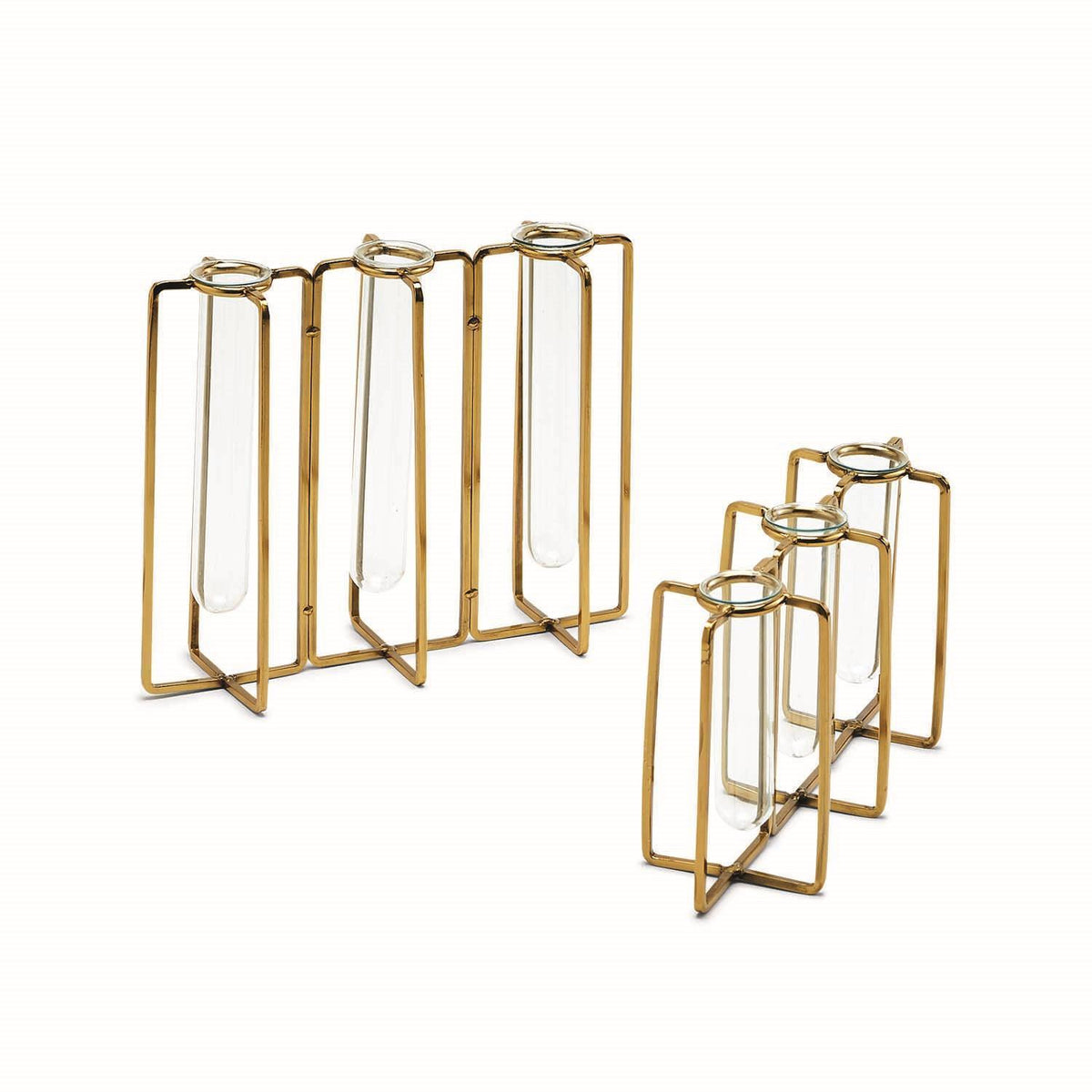 Gold Vase Incl 2 Sizes Set Of 8 By Tozai Home | Vases | Modishstore - 3