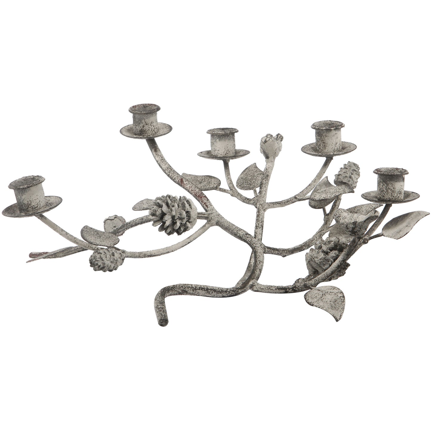 A&B Home Pinecone Candle Holder - Set Of 2 | Candle Holders | Modishstore