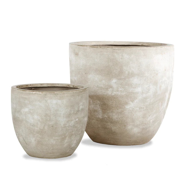 Urbano Flared Short Planters, Set Of 2 By Gold Leaf Design Group | Planters, Troughs & Cachepots | Modishstore - 4
