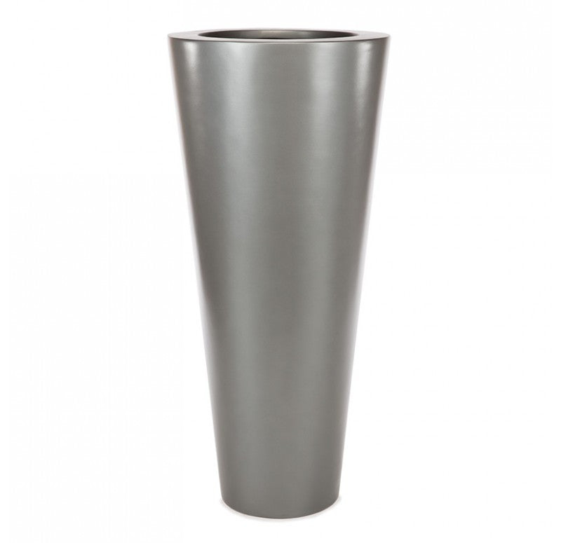 pewter plant pot Madrid Floor Planter