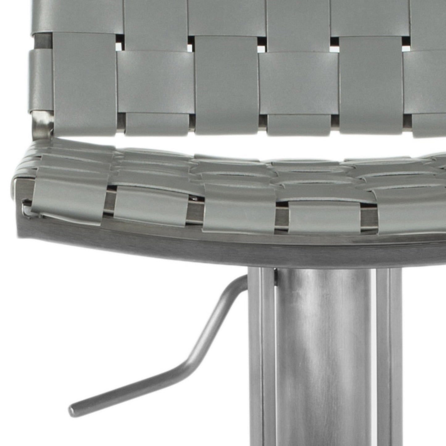 Safavieh Mitchell Gas Lift Swivel Barstool | Bar Stools | Modishstore - 16