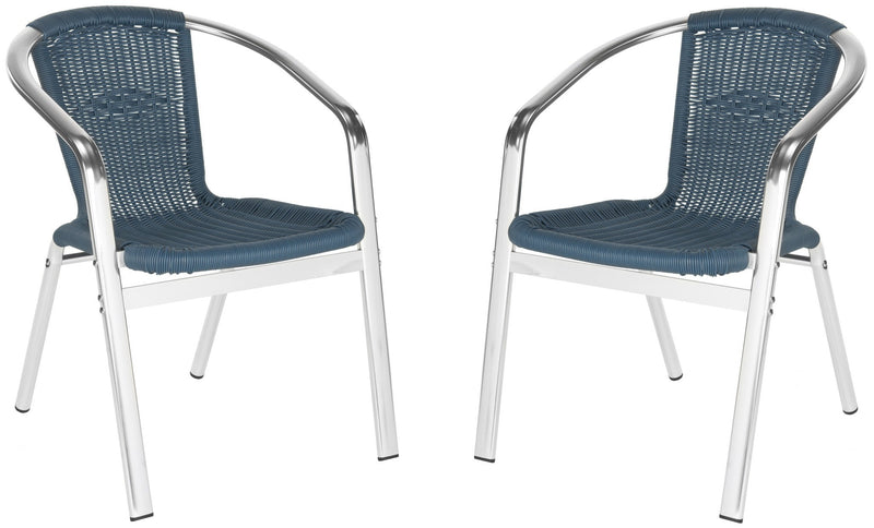 Safavieh Wrangell Indoor-Outdoor Stacking Armchair | Armchairs |  Modishstore  - 2