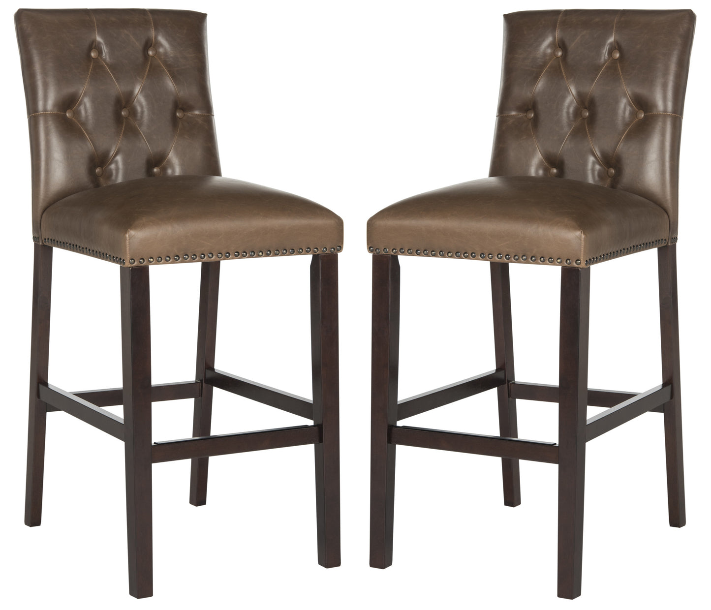 Safavieh Norah Barstool | Bar Stools | Modishstore - 10