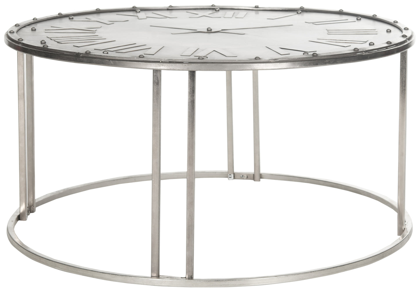 Safavieh Roman Clock Cocktail Table | Bar Tables | Modishstore - 3