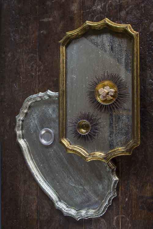 Vagabond Vintage Hand Carved Wooden Tray | Modishstore | Decorative Trays & Dishes