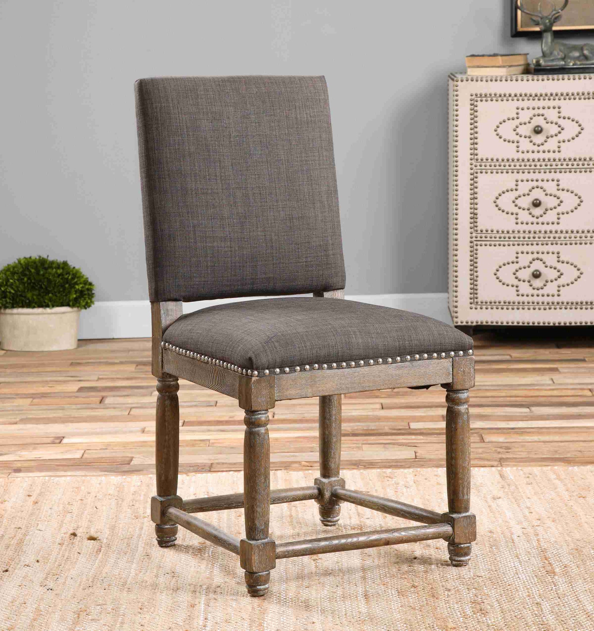 Uttermost Laurens Gray Accent Chair | Accent Chairs | Modishstore - 2